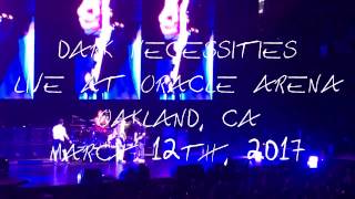 Red Hot Chili Peppers  Dark Necessities  Oracle Arena  Oakland CA 12032017 [upl. by Jolanta]