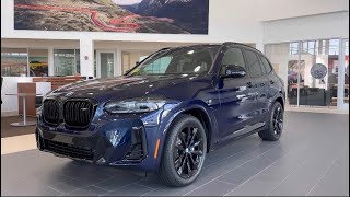 2023 BMW X3 M40 in Tanzanite Blue Metallic [upl. by Barbour571]