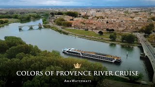 AmaWaterways’ Rhone River Cruises through Provence France [upl. by Idzik115]