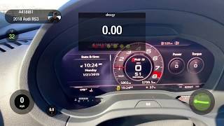 2018 Audi RS3 APR stage 2 dragy 30 second 060 and 107 second quarter mile run [upl. by Setsero858]