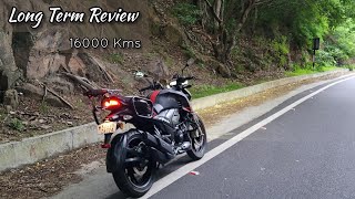 Apache RTR 200 4V BS6  16000 Kms  Ownership amp Touring Review  Modifications  Lluvvia Saddle Stay [upl. by Wootten]