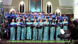 CSI Immanuel Church Choir Ernakulam India Singing Sura Nadhan recorded live [upl. by Flemings]