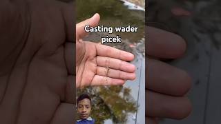 Cara casting wader picek fishing mancing [upl. by Htiffirg]