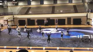 ECHS JV Winterguard 2017 [upl. by Anaeerb539]