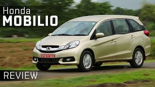 Honda Mobilio  Review  ZigWheels [upl. by Rockie]