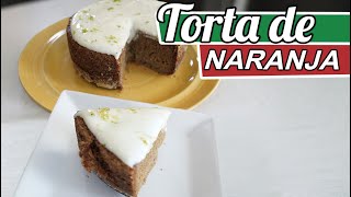 🥧 TORTA DE NARANJA SALUDABLE 🍊  SIN AZÚCAR  FÁCIL Y NUTRITIVO [upl. by Ilarrold]