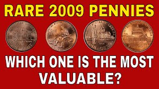 Rare 2009 penny coins worth money Valuable 2009 pennies to look for [upl. by Seftton]