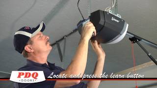 How to Program a Linear and Liftmaster Garage Door Opener PDQ Doors Cincinnati Ohio [upl. by Eaneg]