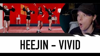 DANCE CHOREOGRAPHER REACTS  이달의 소녀희진 LOONAHeeJin quotViViDquot Dance Practice  MV  Acoustic Ver [upl. by Watt]