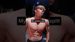 My 5 day workout split [upl. by Elita274]