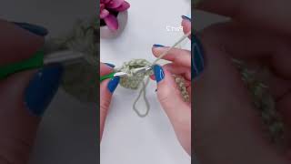 How to Crochet the VShell Stitch Left Handed Part 2 [upl. by Terraj]