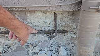 Foundation Repair  Certified Rebar and Anchor Bolt Replacement  Concrete Repairman LLC [upl. by Alleinnad]