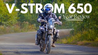 Suzuki VStrom 650 Review  7 Years of Adventure [upl. by Alaet]