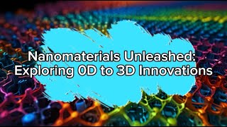 Nanomaterials Unleashed Exploring 0D to 3D Innovations [upl. by Vaios]