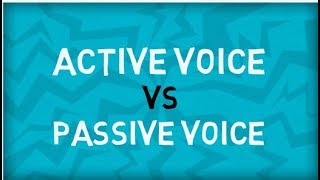 Active Voice vs Passive Voice  Advance Grammar [upl. by Erbas]