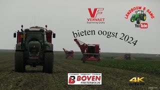 bieten rooien loonbedrijf boven 2024 2 Vervaet Beat Eater 617 6 transport fendt en John Deere 4k [upl. by Vladamar]