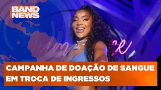 60 mil pessoas vão ao show quotNumanicequot da Ludmilla no RJ  BandNews TV [upl. by Torosian]