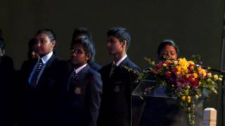 Oath and Acceptance speech  SSLSD Founders day amp Prefects Investiture 2016 [upl. by Apple]