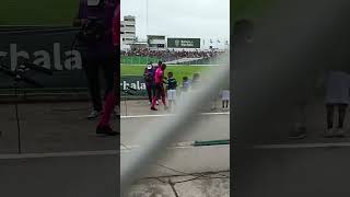 Nuestros pequeños escoltas en el encuentro entre Orense SC vs Delfín SC 💚🇪🇨 music futbol [upl. by Erised]