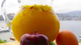 AGUA FRESCA DE MANGO CON MANZANA [upl. by Isewk]