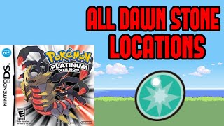 Dawn Stone Locations  Pokemon Platinum [upl. by Baoj757]