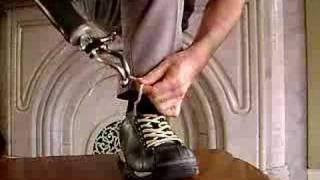 Prosthetic Arm Tip 2 Tying a Shoe [upl. by Addiego]