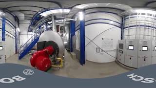 Boiler house in the pharma production – virtual tour [upl. by Peppel]