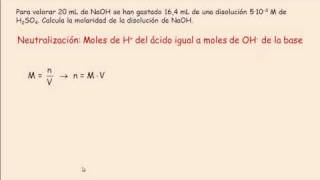 Reacción neutralización ácidobase [upl. by Sheepshanks224]