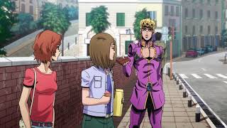 JoJos Bizzare Adventures Part 5  Golden Wind  Intro  Giorno Giovannas Pickpocketing Adventures [upl. by Ammadis]