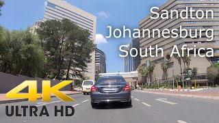 Driving in Sandton Johannesburg [upl. by Mureil163]