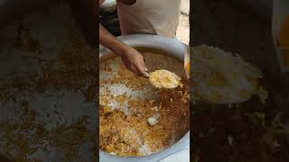 Best chicken Biryani😋 street food Kolkata🥵 shorts streetfood [upl. by Adnilema459]