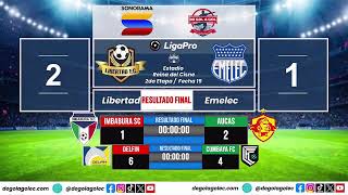 LIGA PRO EC Y FINAL COPA LIBERTADORES FORMATO RADIO 30 NOVIEMBRE 2024 [upl. by Nibaj]