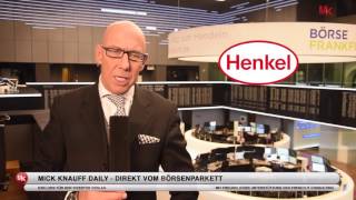 Henkel liefert hervorragende Zahlen für 2016 Mick Knauffs Daily 24022017 [upl. by Ansley758]