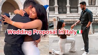 Wedding Proposal in Italy🇮🇹 [upl. by Hnaht]