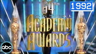 The 64th Annual Academy Awards host Billy Crystal  1992 ABC Full Show with Original Commercials [upl. by Erialb]