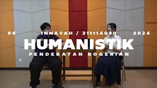 Konseling Humanistik  Pendekatan ROGERIAN [upl. by Yenmor194]