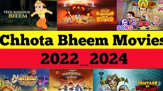 Chhota Bheem New Released Movies List 20222024 [upl. by Linis]