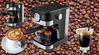 Silvercrest Espresso Machine SEM 1100 C3 FULL TEST [upl. by Abijah]