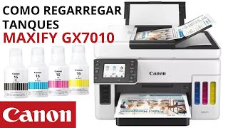 🏆 IMPRESSORA CANON MAXIFY GX 7010 [upl. by Erasme]