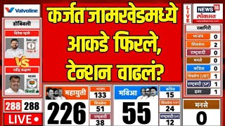 Karjat Jamkhed Vidhansabha Result LIVE कर्जत जामखेडमध्ये आकडे फिरलेटेन्शन वाढलं Rohit Pawar N18L [upl. by Eniamrehc]