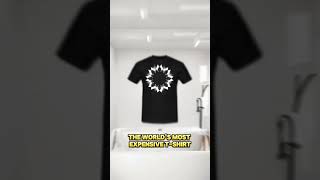 Which is the MOST EXPENSIVE TSHIRT in the world facts interestingfacts shorts [upl. by Harding]