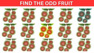 Find the odd one out fruit [upl. by Aimat371]