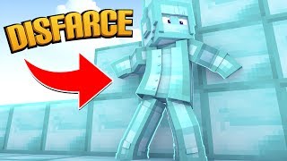 Minecraft DISFARCE DE DIAMANTE  EscondeEsconde [upl. by Lizned]