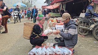 Kind man  helps sell pigeons to single young girl to raise on farm  kind heart  anh hmong [upl. by Fortna]