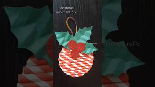 Christmas ornament diy crafts for kids youtubeshorts shorts craft diy [upl. by Leal324]