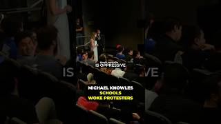 Michael Knowles Oppressed Woke Protestor On Hate Speech🤯🤢 [upl. by Brunhilde]