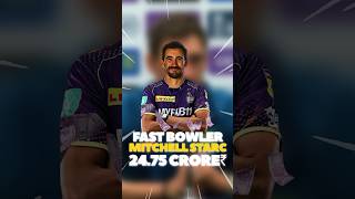 Most expensive player of IPL 2024  mitchell starc ipl fees  cricket ipl ipl2024 mitchellstarc [upl. by Nabal353]