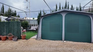 Touring Caravan amp Awning For Sale On Camping Benisol Campsite in Benidorm £15000 [upl. by Rennob]