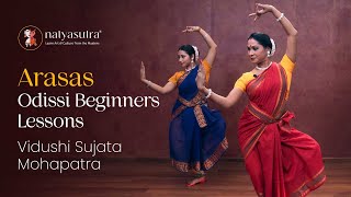 Introduction to Arasas in Odissi Dance  Learn Beginners lessons Online With Guru Sujata Mohapatra [upl. by Ennairod]