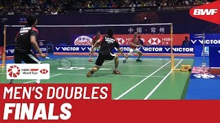 F  MD  GIDEONSUKAMULJO INA 1 vs AHSANSETIAWAN INA 2  BWF 2019 [upl. by Seroled]